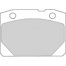 WBP20166A WAGNER LOCKHEED Комплект тормозных колодок, дисковый тормоз