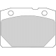 WBP20166A WAGNER LOCKHEED Комплект тормозных колодок, дисковый тормоз
