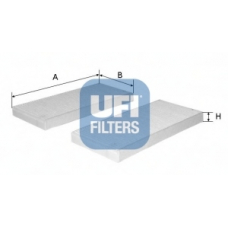 53.108.00 UFI Фильтр, воздух во внутренном пространстве