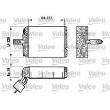 817083 VALEO Испаритель, кондиционер