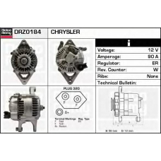 DRZ0184 DELCO REMY Генератор
