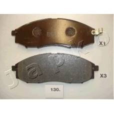 50130 JAPKO Комплект тормозных колодок, дисковый тормоз