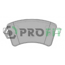 5000-4185 PROFIT Комплект тормозных колодок, дисковый тормоз