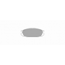 660 SIMER Комплект тормозных колодок, дисковый тормоз