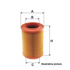 EAF3163.20 OPEN PARTS Воздушный фильтр