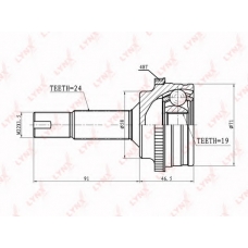 CO-7541A LYNX Шрус