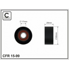 15-99 CAFFARO Натяжной ролик, поликлиновой  ремень