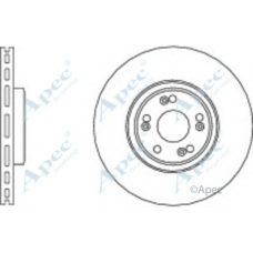 DSK2614 APEC Тормозной диск