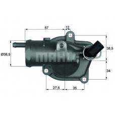 TI 31 92 MAHLE Термостат, охлаждающая жидкость