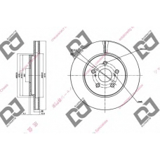 BD1440 DJ PARTS Тормозной диск