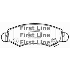 FBP3533 FIRST LINE Комплект тормозных колодок, дисковый тормоз