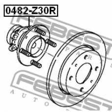 0482-Z30R FEBEST Ступица колеса