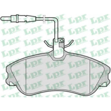 05P683 LPR Комплект тормозных колодок, дисковый тормоз