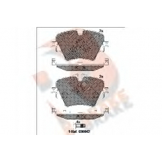 RB2216 R BRAKE Комплект тормозных колодок, дисковый тормоз