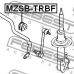 MZSB-TRBF FEBEST Опора, стабилизатор