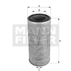 C 37 1774 MANN-FILTER Воздушный фильтр