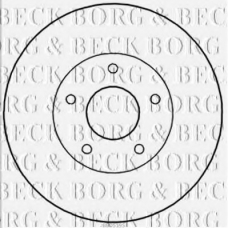 BBD5195 BORG & BECK Тормозной диск