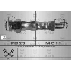 8517 Malo Тормозной шланг