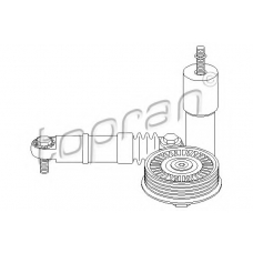 109 150 TOPRAN Натяжитель ремня, клиновой зубча