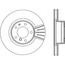 BDR1096.20 OPEN PARTS Тормозной диск