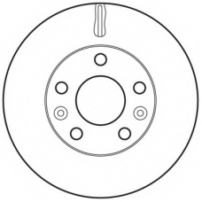 562658BC BENDIX Тормозной диск