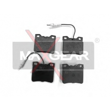 19-0412 MAXGEAR Комплект тормозных колодок, дисковый тормоз