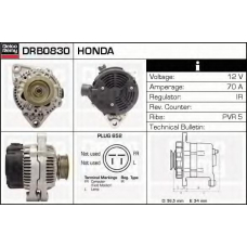 DRB0830 DELCO REMY Генератор