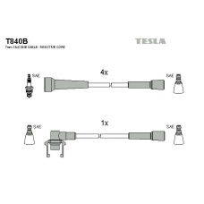 T840B TESLA Комплект проводов зажигания
