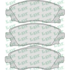 05P758 LPR Комплект тормозных колодок, дисковый тормоз