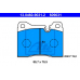 13.0460-9031.2 ATE Комплект тормозных колодок, дисковый тормоз