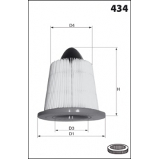 EL3870 MECAFILTER Воздушный фильтр
