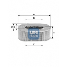 27.846.00 UFI Воздушный фильтр