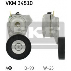 VKM 34510 SKF Натяжной ролик, поликлиновой  ремень