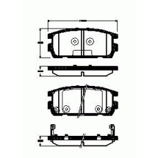 877.02 REMSA 877 02_!колодки дисковые з.\ h