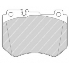 FDB4607 FERODO Комплект тормозных колодок, дисковый тормоз