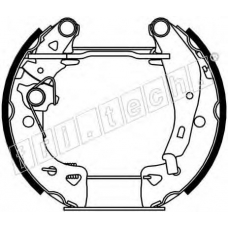 16071 fri.tech. Комплект тормозных колодок