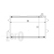 053-016-0020 LORO Конденсатор, кондиционер