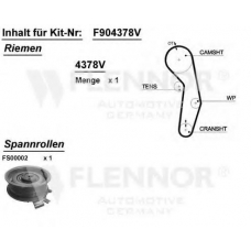 F904351V FLENNOR Комплект ремня грм