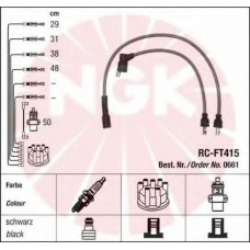 0661 NGK Комплект проводов зажигания