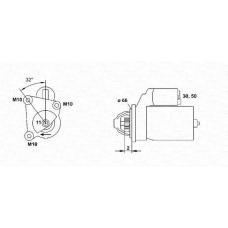 943254043010 MAGNETI MARELLI Стартер