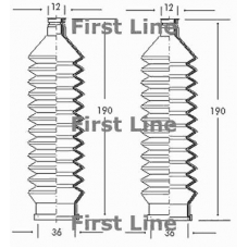 FSG3013 FIRST LINE Пыльник, рулевое управление