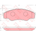GDB7669 TRW Комплект тормозных колодок, дисковый тормоз