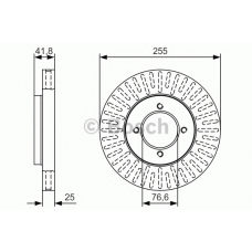 0 986 479 T25 BOSCH Тормозной диск