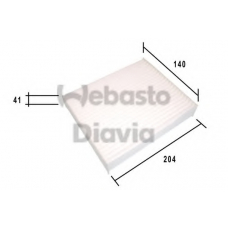 82D0325185A WEBASTO Фильтр, воздух во внутренном пространстве