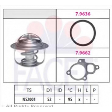 7.8646 FACET Термостат, охлаждающая жидкость