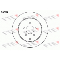 BS7372 FTE Тормозной диск