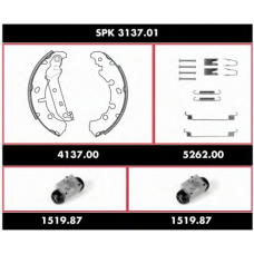 SPK 3137.01 ROADHOUSE Комплект тормозов, барабанный тормозной механизм