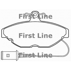 FBP1162 FIRST LINE Комплект тормозных колодок, дисковый тормоз