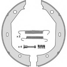M773R MGA Комплект тормозных колодок, стояночная тормозная с