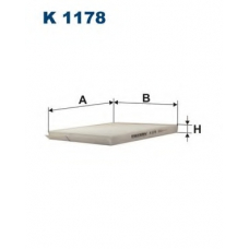 K1178 FILTRON Фильтр, воздух во внутренном пространстве
